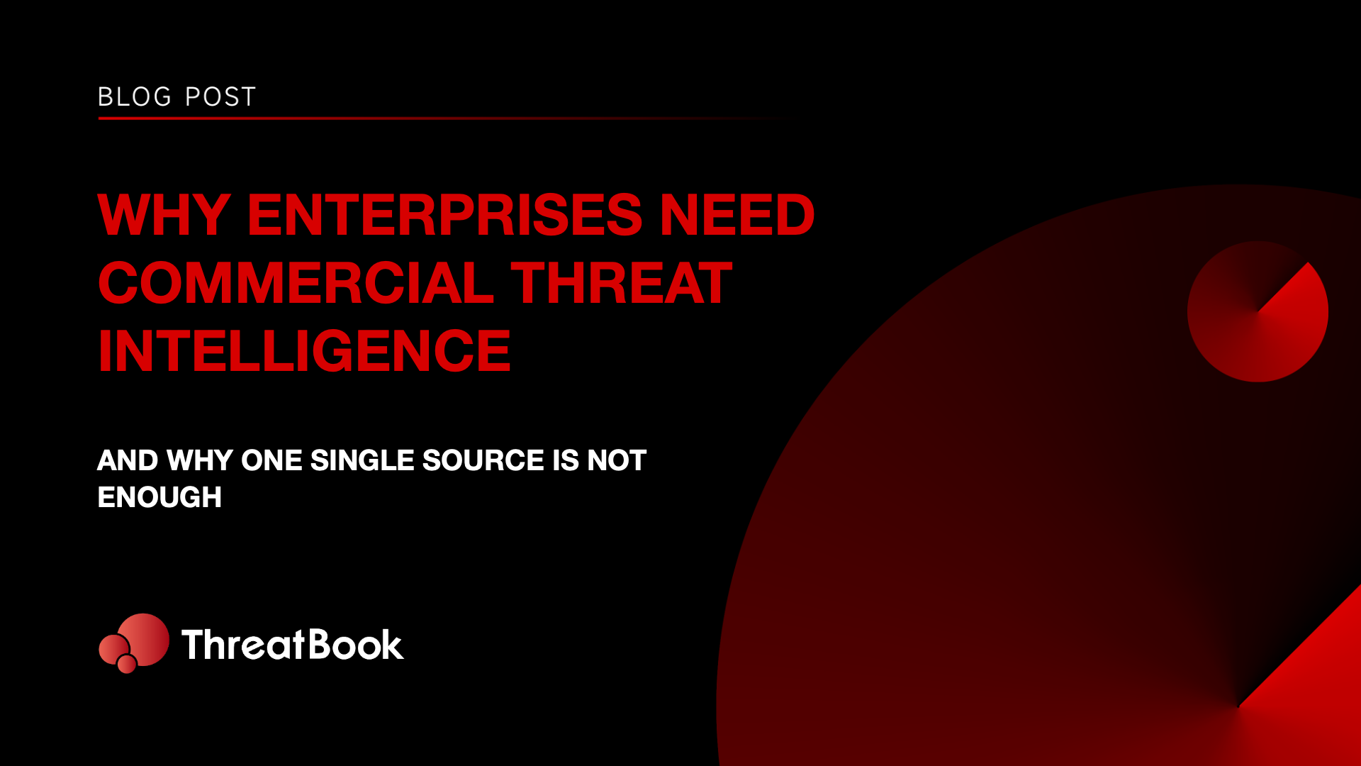 Why Enterprises Need Commercial Threat Intelligence